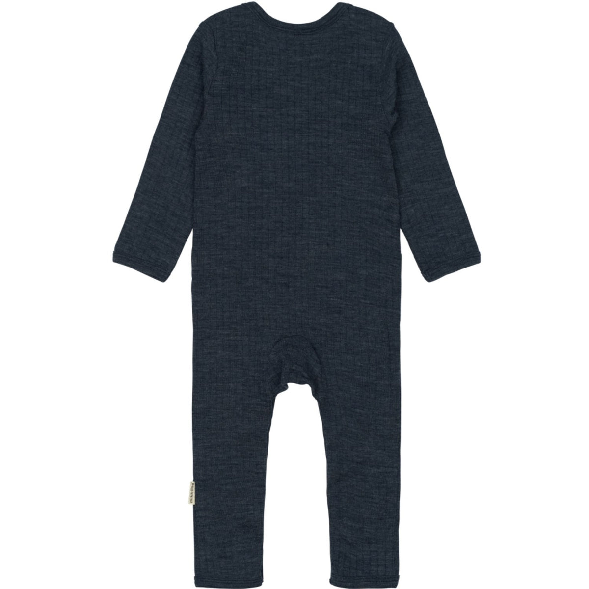 Mikk-Line Melange Blue Nights Merino Ull Ls Drakt