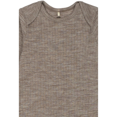 Mikk-Line Melange Denver Merino Ull Ls Drakt