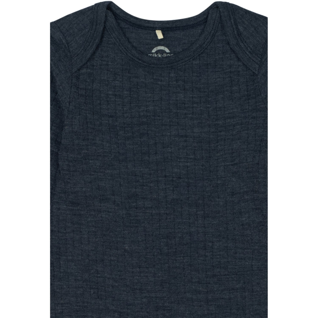Mikk-Line Melange Blue Nights Merino Ull Ls Drakt