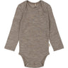Mikk-Line Melange Denver Merino Ull Ls Body