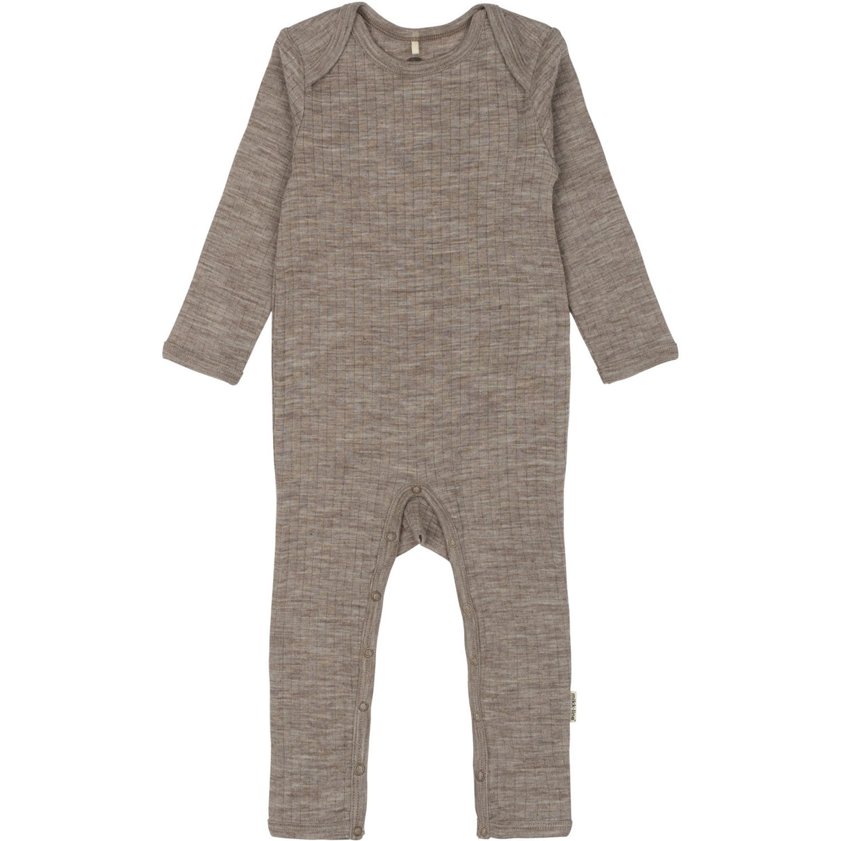 Mikk-Line Melange Denver Merino Ull Ls Drakt