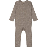 Mikk-Line Melange Denver Merino Ull Ls Drakt