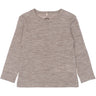 Mikk-Line Melange Denver Merino Ull Ls Topp