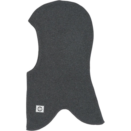 Mikk-Line Dark Grey Melange Bomull Fullface - Dobbel