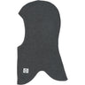 Mikk-Line Dark Grey Melange Bomull Fullface - Dobbel
