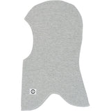 Mikk-Line Light Grey Melange Bomull Fullface - Dobbel