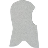 Mikk-Line Light Grey Melange Bomull Fullface - Dobbel