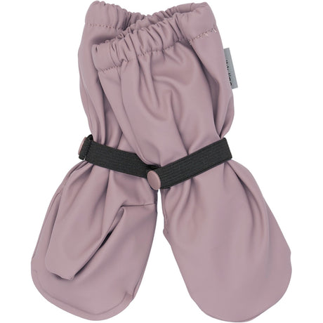 Mikk-Line Twilight Mauve Pu Rain Votter M/ Fleece