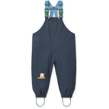 LIEWOOD Cars / Classic Navy Manu Regntøy Sett