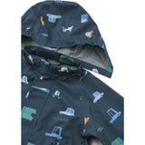 LIEWOOD Cars / Classic Navy Pedia Regntøy Sett