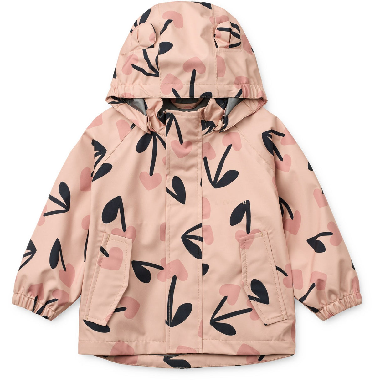 LIEWOOD Mega Cherry Heart/ Rosey Mix Manu Regntøy Sett
