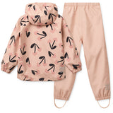 LIEWOOD Mega Cherry Heart/ Rosey Mix Pedia Regntøy Sett