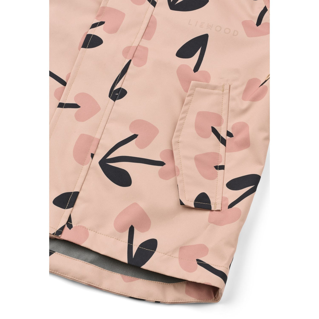 LIEWOOD Mega Cherry Heart/ Rosey Mix Pedia Regntøy Sett