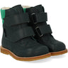 Angulus Deep Teal/Grass Green Tex-Støvle Med Borrelås