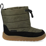 Angulus Black/Olive Recycled Ripstop Let Og Fleksibel Tex-Vinterstøvle I Nylon