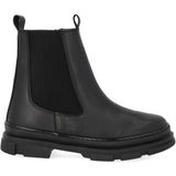 Angulus Black/Black Støvel Med Elastik Og Glidelås