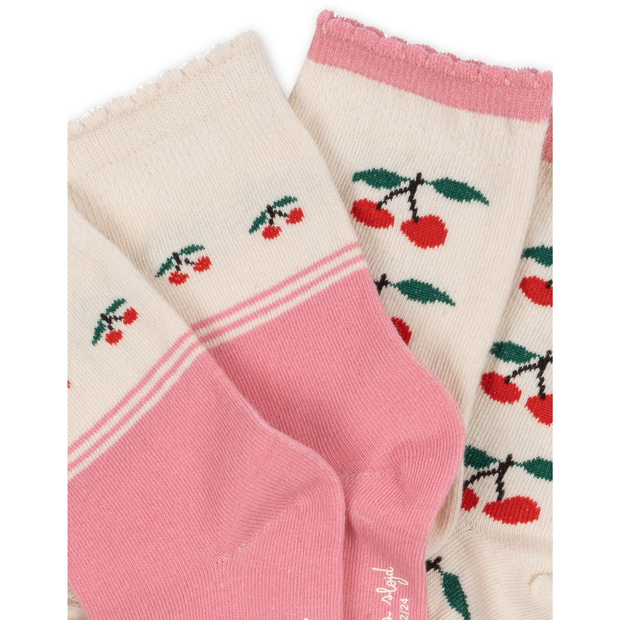 Konges Sløjd Cherry Mix 2 Pakke Jacquard Strømper