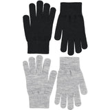 Molo Grey Melange Kiddy Ull Hansker