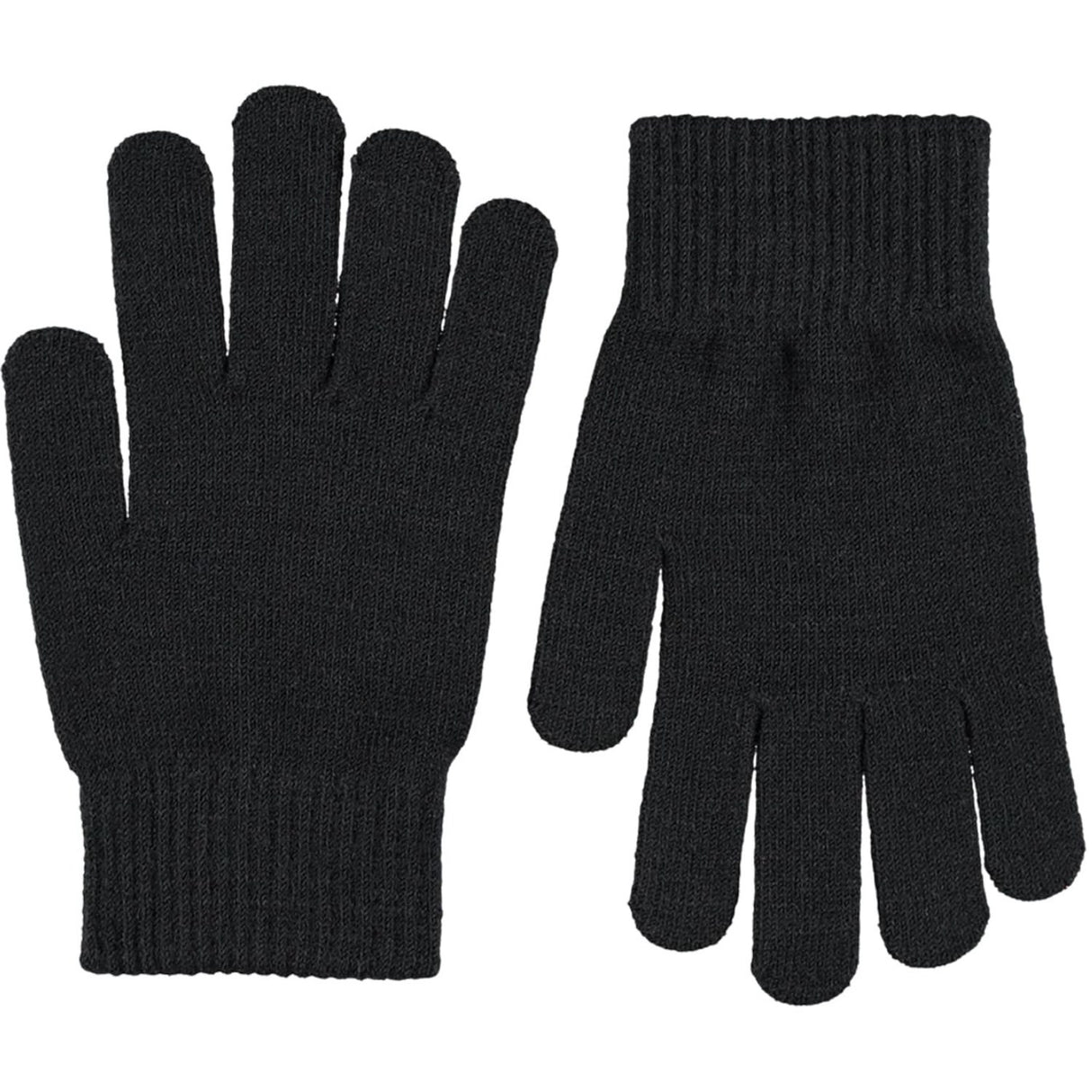 Molo Grey Melange Kiddy Ull Hansker