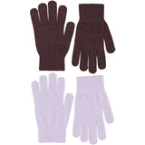 Molo Burgundy Kiddy Ull Hansker