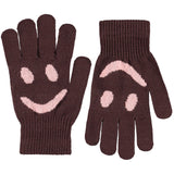 Molo Burgundy Kello Hansker