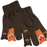 Molo Bark Brown Kaapo Hansker