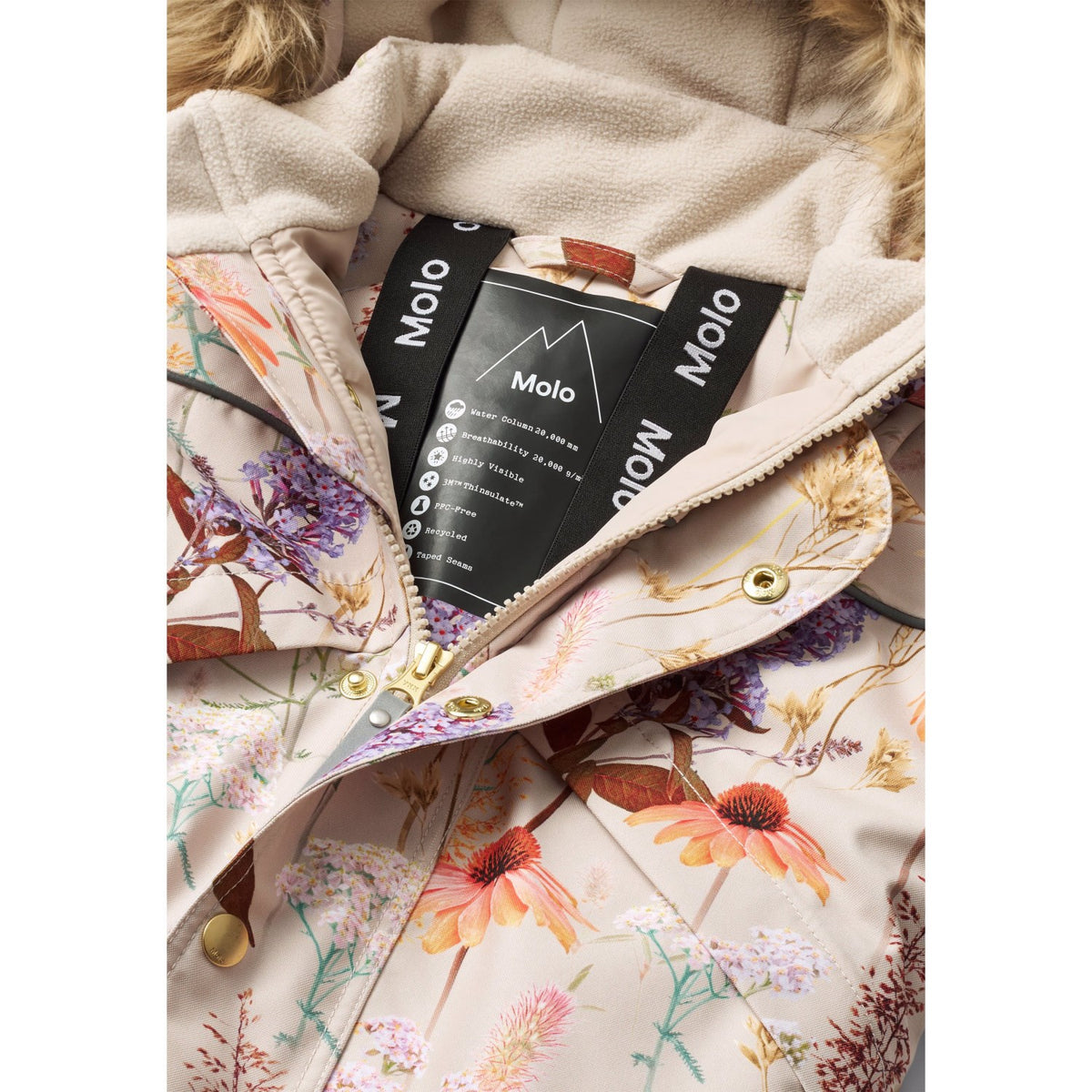 Molo Meadow Mist Polaris Pels Junior Flydress