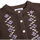 Molo Bark Brown Gillus Cardigan