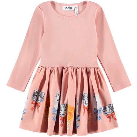 Molo Fancy Kittens Candi Kjole LS