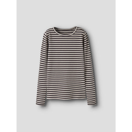 Name It Black Coffee W. Peyote Nkfsuraja Xsl Ls Topp Noos