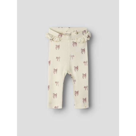 Lil'Atelier Turtledove Bow Nbfgavo Efi Slim Leggings Lil Noos