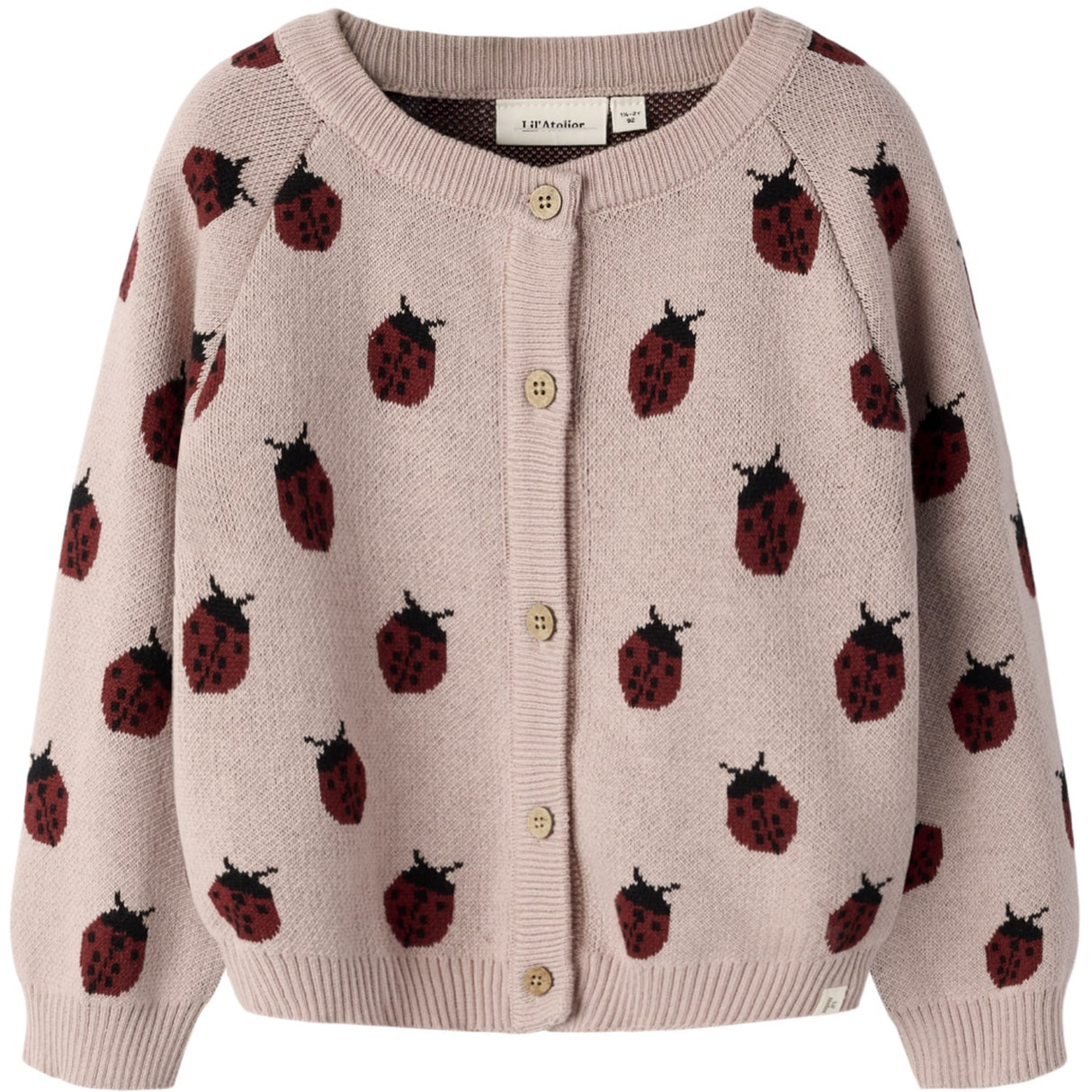 Lil'Atelier Misty Rose Nmflulio Strikk Card Lil Noos