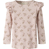 Lil'Atelier Hushed Violet Flowers Nmfgavo Eko Ls Slim Topp Lil Noos