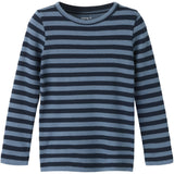 Name It Dark Sapphire Blue Mirage Nmnbanio Ls Xsl Topp Noos