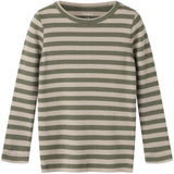 Name It Dusty Olive Pure Cashmere Nmnbanio Ls Xsl Topp Noos