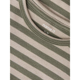 Name It Dusty Olive Pure Cashmere Nmnbanio Ls Xsl Topp Noos