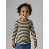 Name It Dusty Olive Pure Cashmere Nmnbanio Ls Xsl Topp Noos