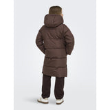 kids ONLY Chestnut Kogirene Life Puffer Frakk Otw Noos