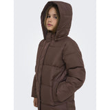 kids ONLY Chestnut Kogirene Life Puffer Frakk Otw Noos
