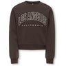 kids ONLY Coffee Bean Los Angeles - California Kogsweat Ls Crew Ovz Stat Swt Noos