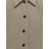 kids ONLY Taupe Gray Melange Kogadina Life Kort Jakke Vd Otw