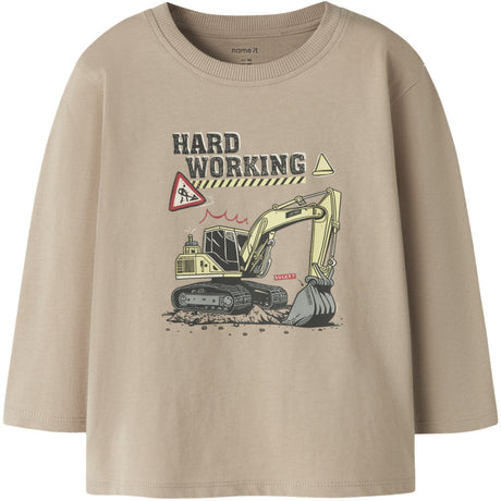 Name It Sesame Hard Working Nmmveldo Ls Nreg Topp