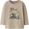 Name It Sesame Hard Working Nmmveldo Ls Nreg Topp