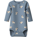 Name It Ashley Blue Dogs Nbmvroels Ls Body Eske