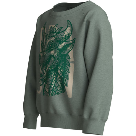 Name It Green Milieu Dragon Nmmvion Ls Nreg Sweat Unb