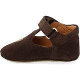 Angulus Dark Brown Prewalker Med Bamsebroderi