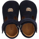 Angulus Navy Prewalker Med Bamsebroderi