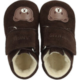 Angulus Dark Brown Prewalker Med Teddybjørn