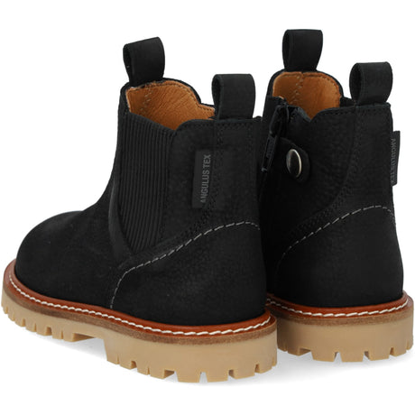 Angulus Black/Black Chunky Chelsea Støvler