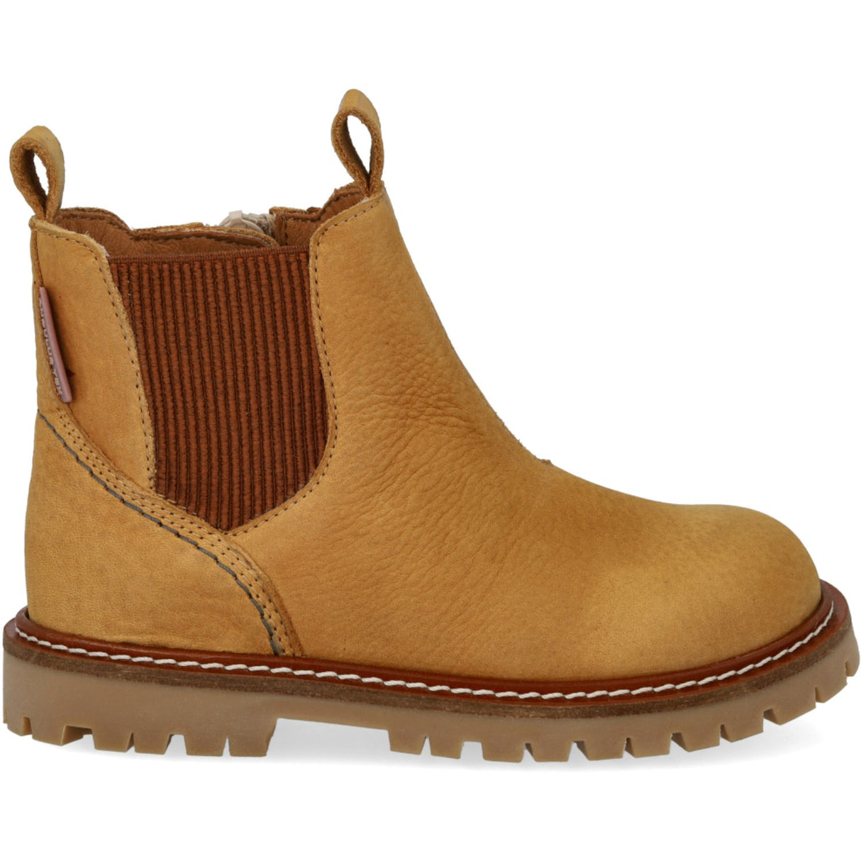 Angulus Ocher/Cognac Chunky Chelsea Støvler